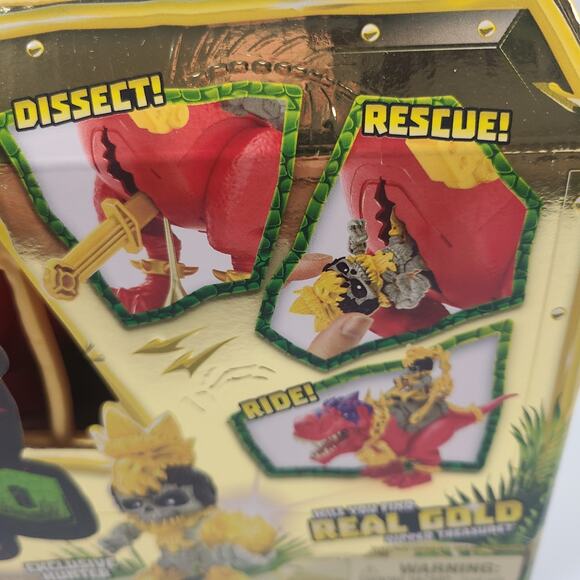 Treasure X Dino Gold Dino Dissection‎ New 2021 - Picture 2 of 6